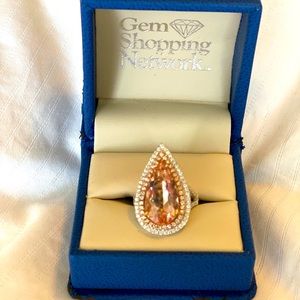 14K Gold Morganite Ring